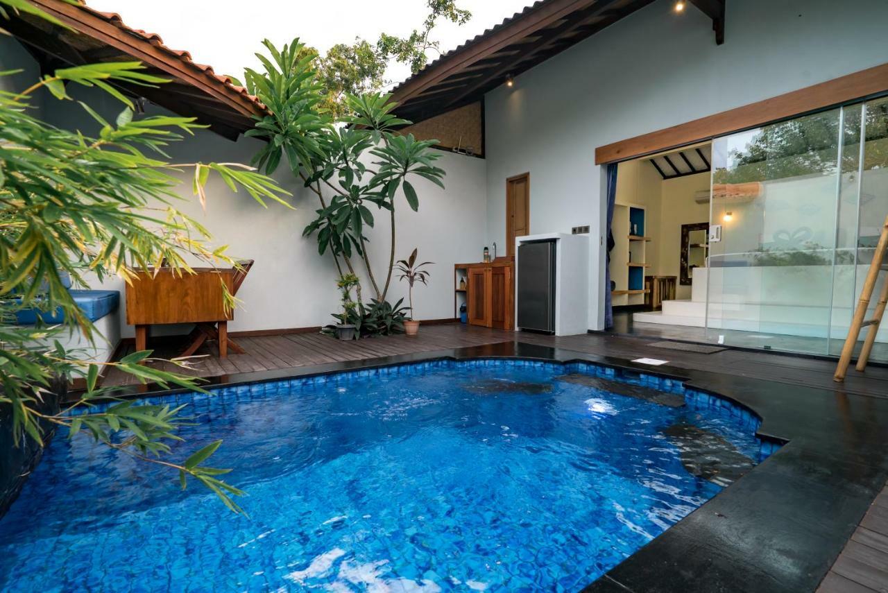 Stay Shark Villas Gili Air Bagian luar foto