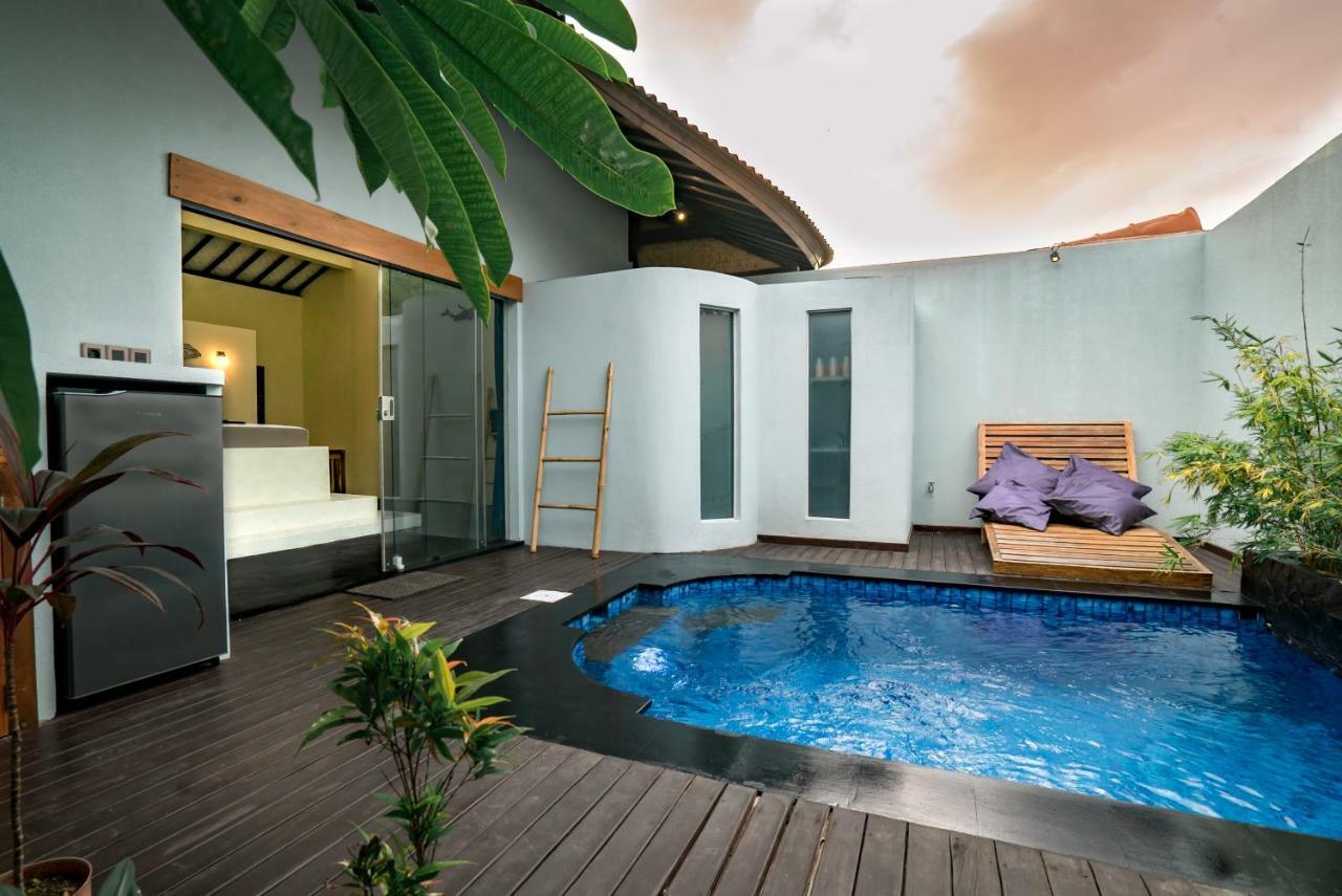 Stay Shark Villas Gili Air Bagian luar foto