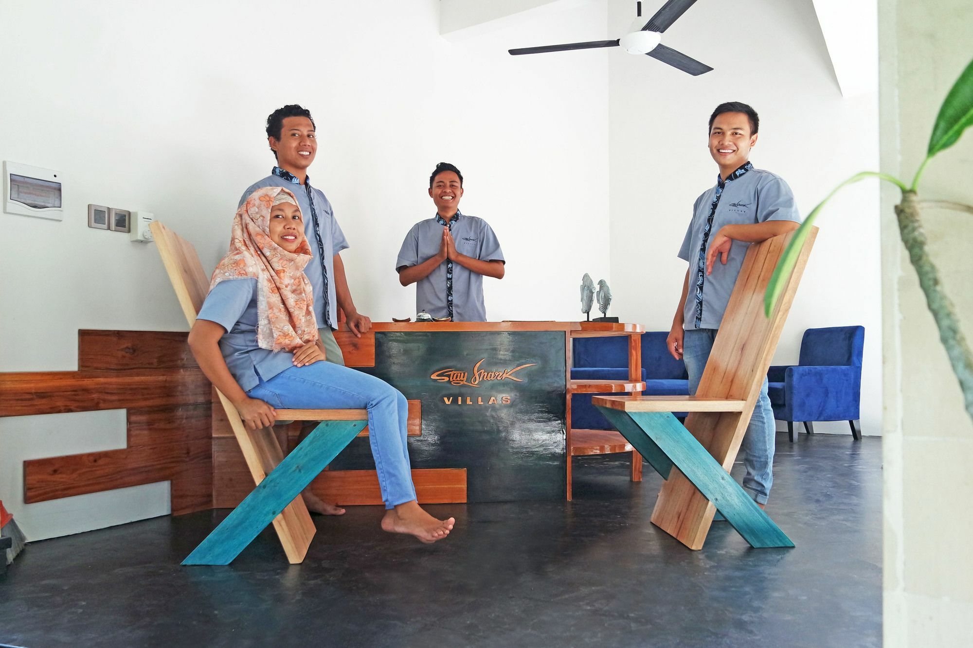 Stay Shark Villas Gili Air Bagian luar foto