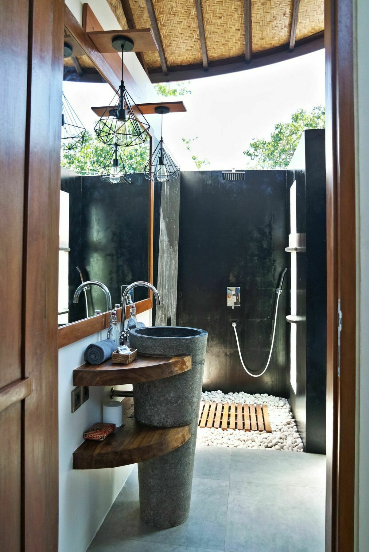 Stay Shark Villas Gili Air Bagian luar foto